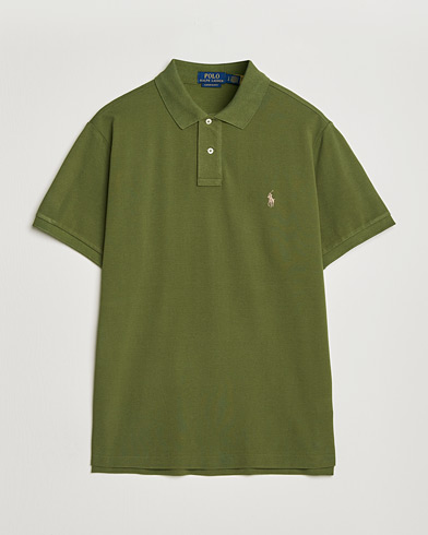 Polo Ralph Lauren Custom Slim Fit Polo Supply Olive – Grün