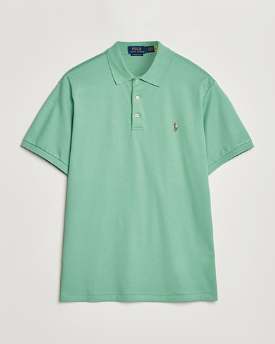 Polo Ralph Lauren Luxury Pima Cotton Polo Faded Mint – Grün