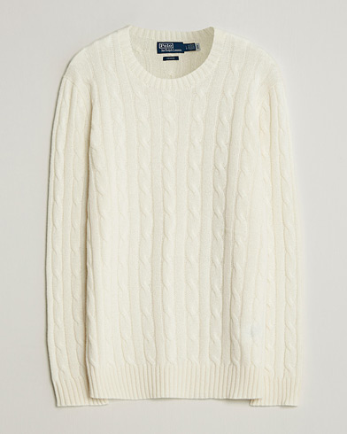 Polo Ralph Lauren Cashmere Sweater Cream – Weiß