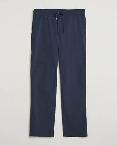 Polo Ralph Lauren Seersucker Pants Newport Navy – Blau