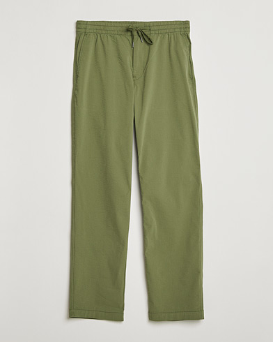 Polo Ralph Lauren Seersucker Pants Supply Olive – Grün