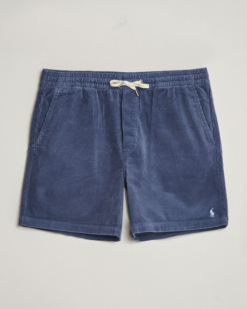 Polo Ralph Lauren Corduroy Shorts Boston Navy – Blau
