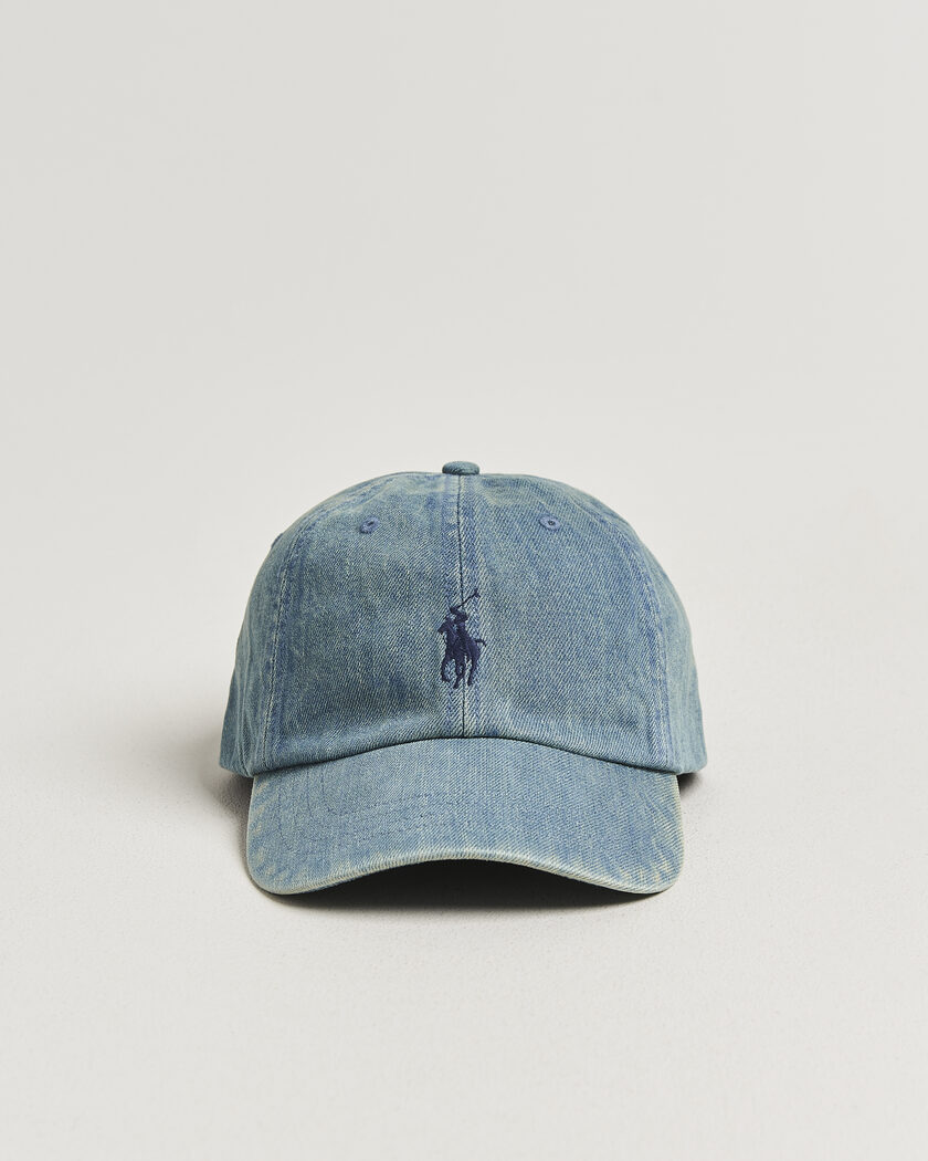 Polo Ralph Lauren Denim Cap Light Wash – Blau