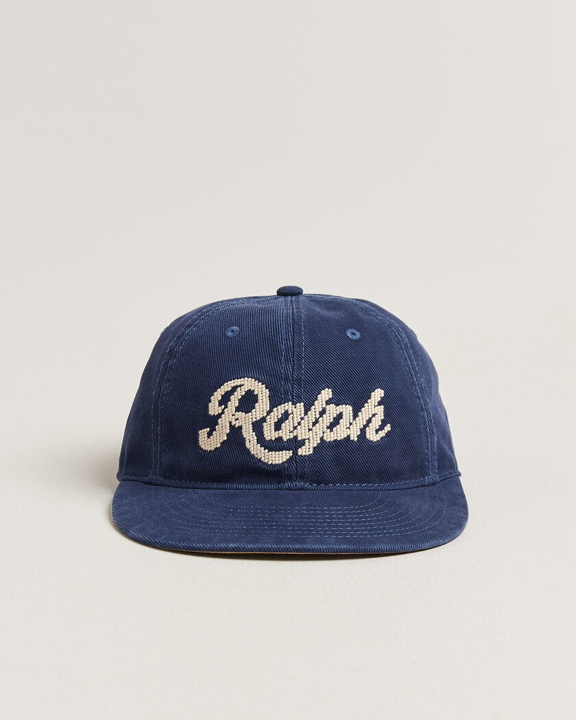 Polo Ralph Lauren Cotton Twill Logo Cap Newport Navy – Blau