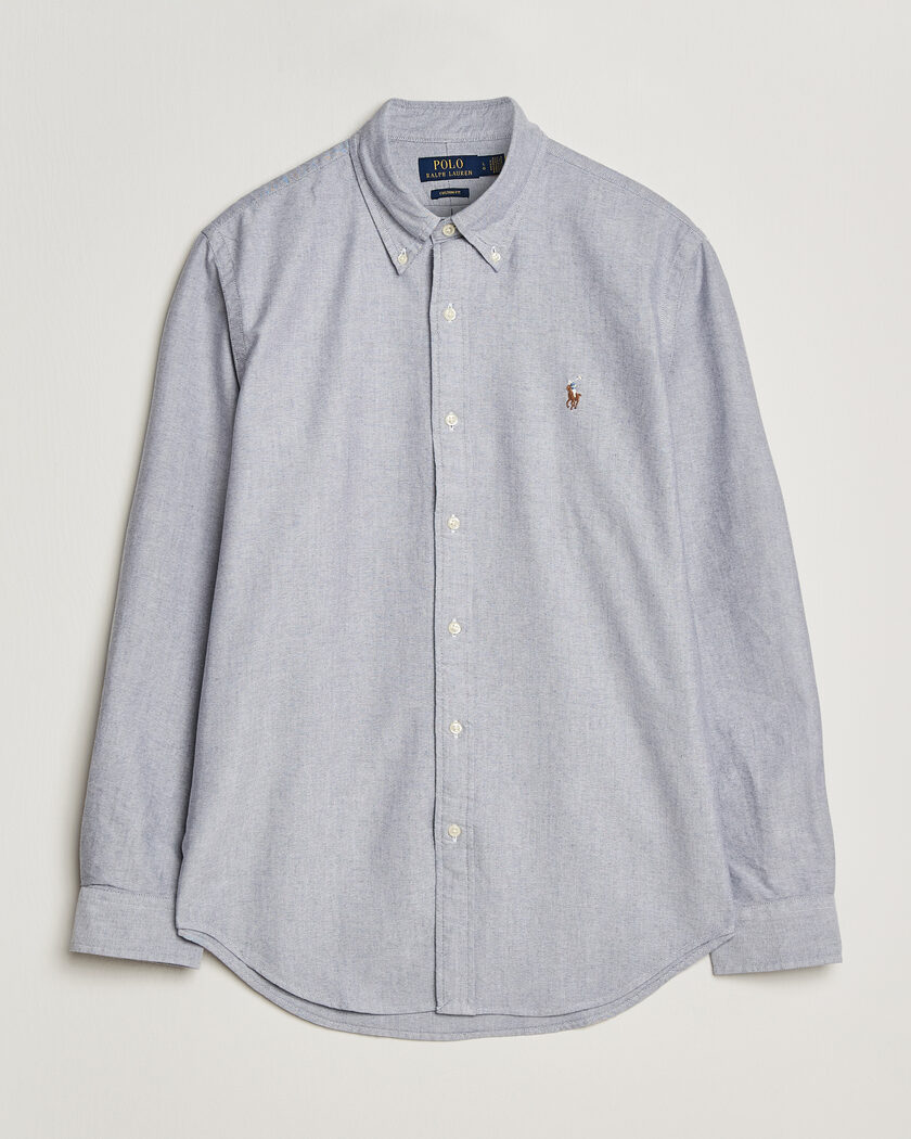  Polo Ralph Lauren Custom Fit Oxford Shirt Navy – Blau