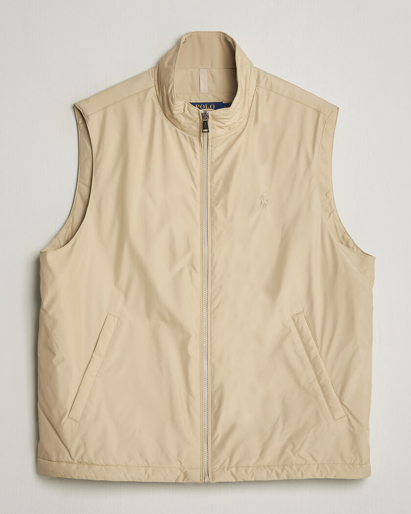 Polo Ralph Lauren Insulated Packable Vest Beige – Beige