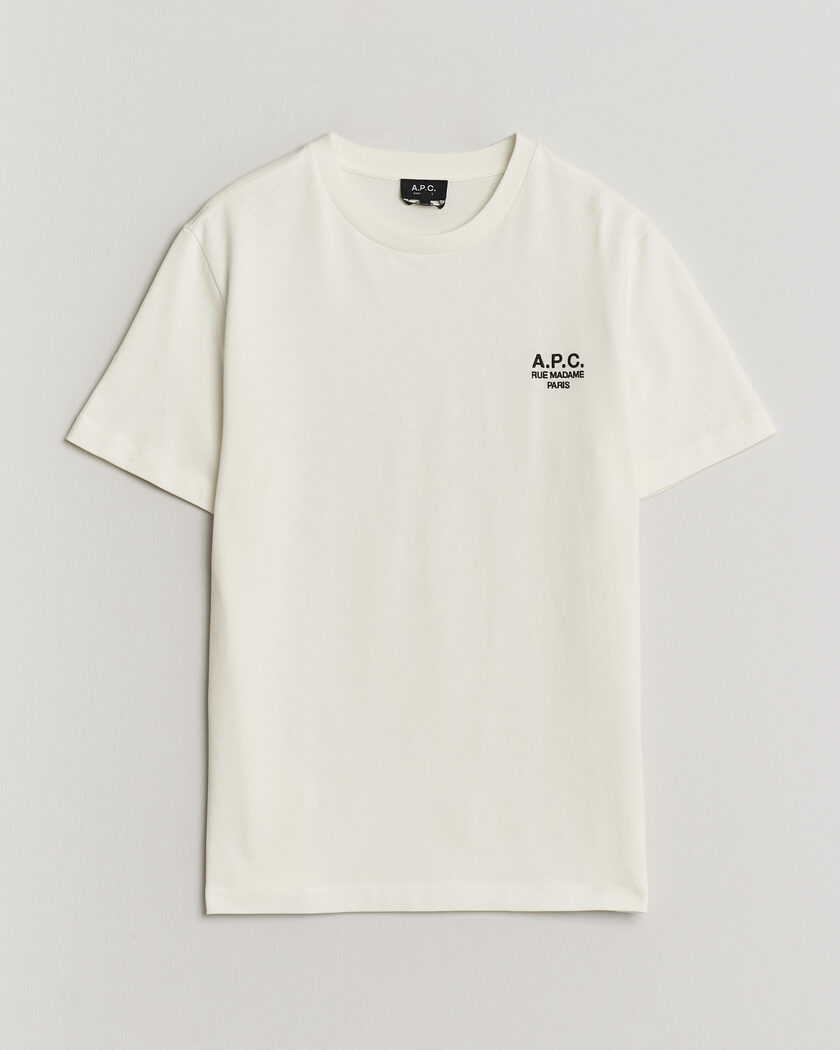 A.P.C. Rue Madame T-Shirt Off White – Weiß