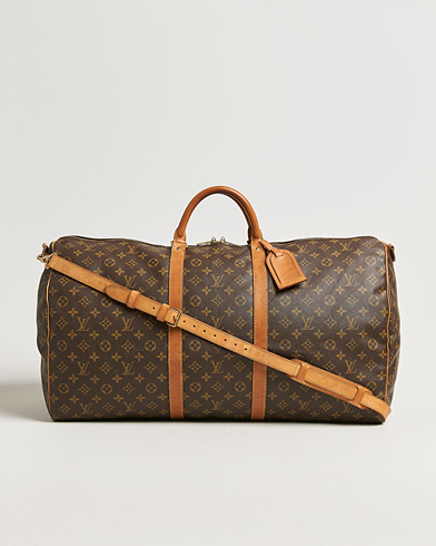 Louis Vuitton Pre-Owned Keepall Bandouliére 60 Monogram – Braun