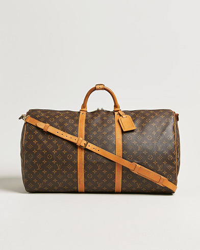 Louis Vuitton Pre-Owned Keepall Bandouliére 60 Monogram – Braun
