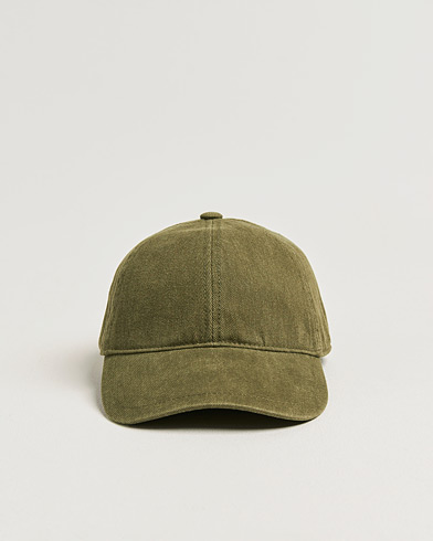 Tiger of Sweden Hent Washed Cap Kalamata Green – Grün