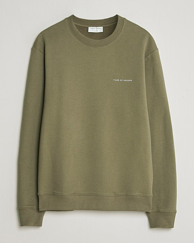 Tiger of Sweden Emerson Crew Neck Sweatshirt October Sage – Grün