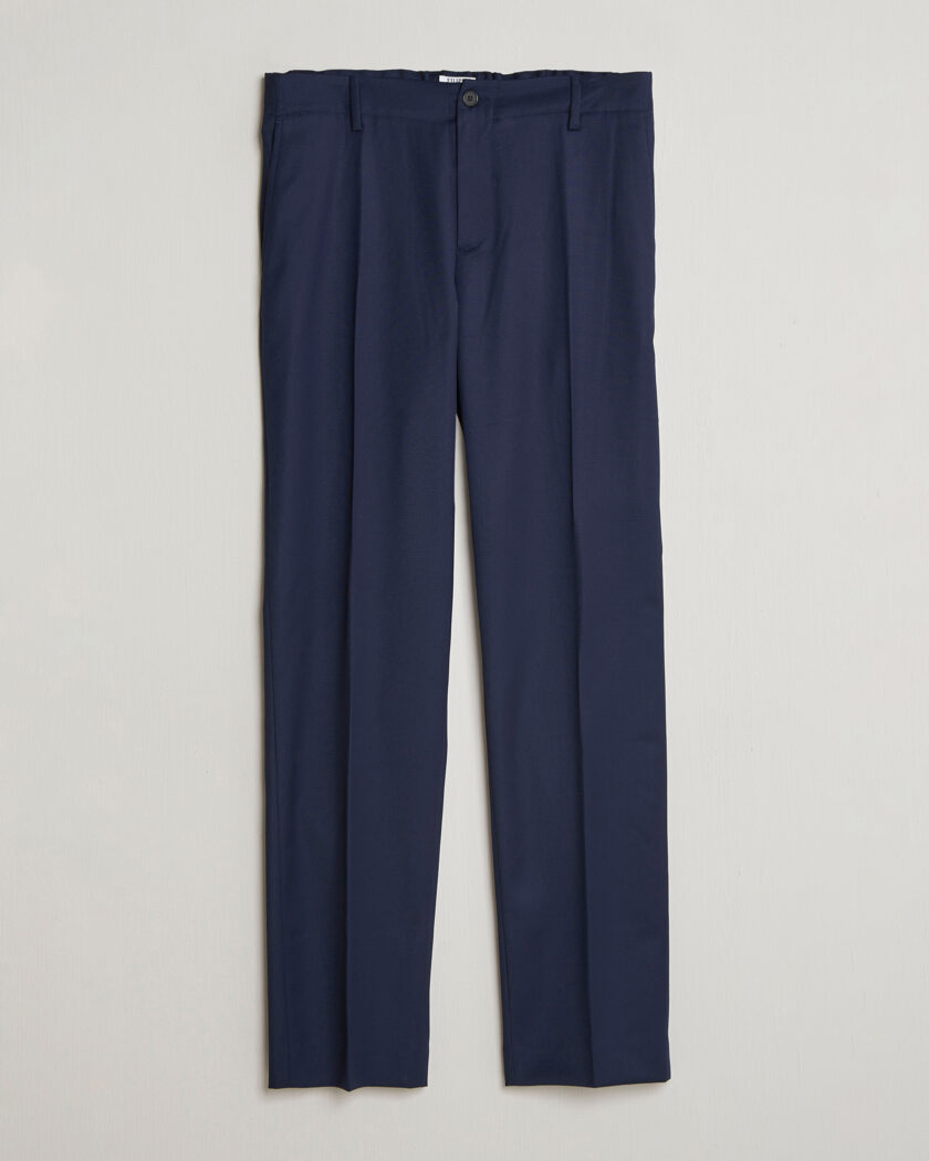 Filippa K Troy Tailored Drawstring Trousers Ink Navy – Blau
