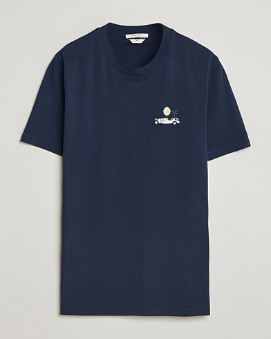 Jacob Cohën Cotton Logo T-Shirt Navy – Blau