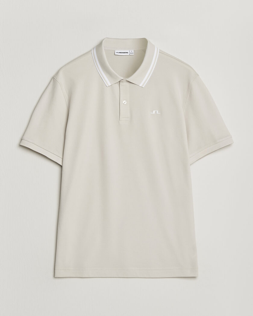J.Lindeberg Joey Tipping Polo Moonbeam – Beige