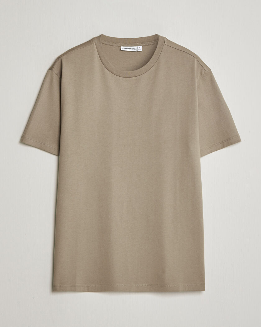J.Lindeberg Sid Basic T-Shirt Brindle – Grün