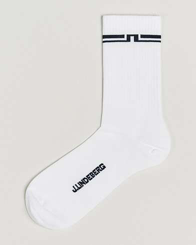J.Lindeberg Stratton Golf Sock White – Weiß