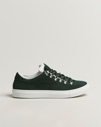 Diemme Marostica Low Sneaker Bottle Green Suede – Grün