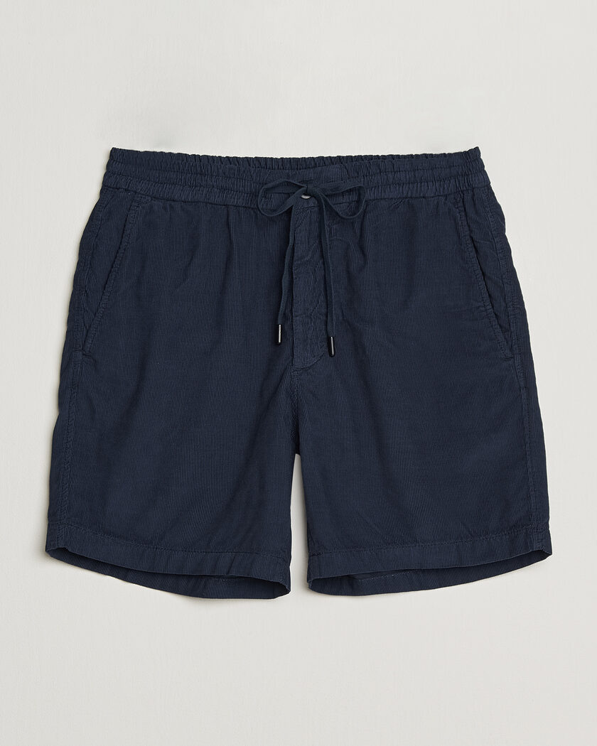 Incotex Baby Corduroy Drawstring Shorts Navy – Blau