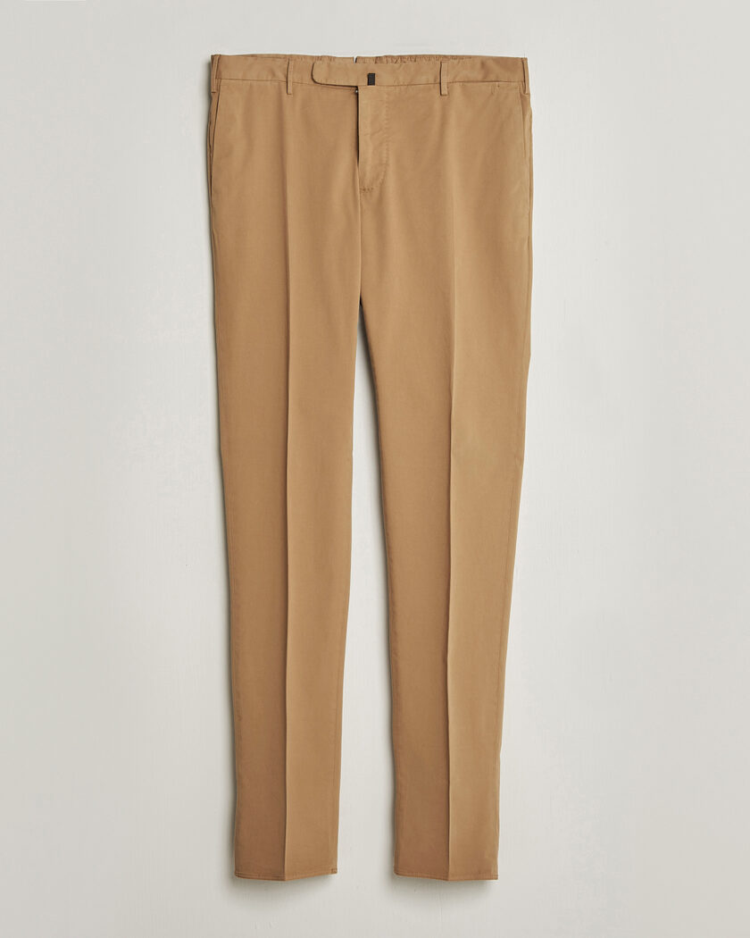 Incotex Slim Fit Comfort Chinos Khaki – Braun