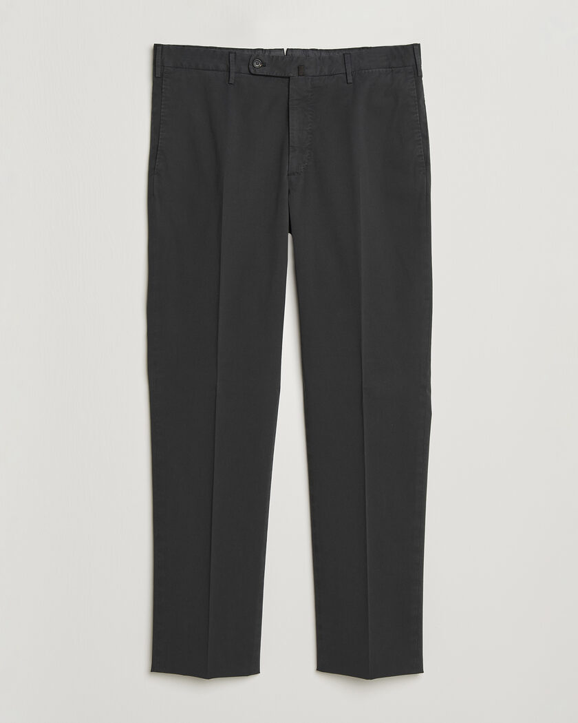 Incotex Regular Fit Comfort Chinos Dark Grey – Grau