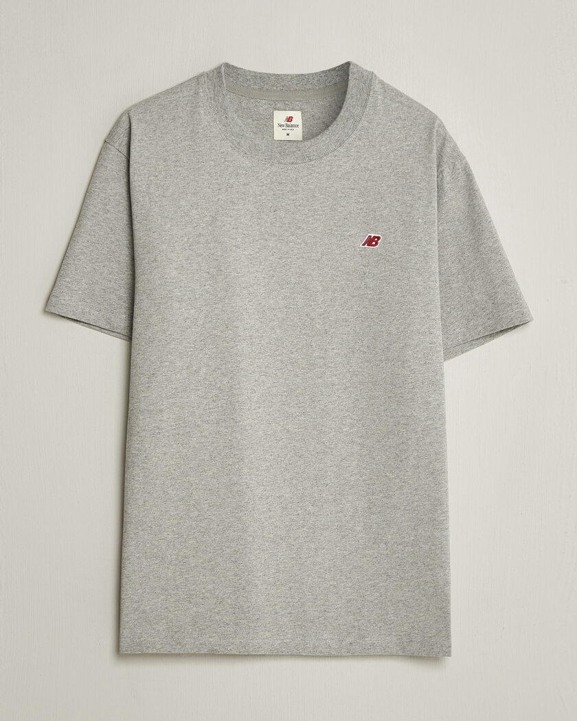 New Balance Made In USA Core T-Shirt Athletic Grey – Grau