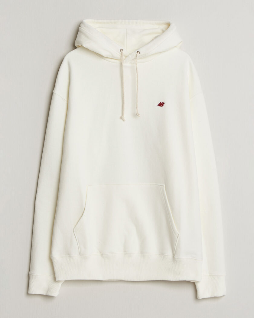 New Balance Made In USA Core Hoodie Sea Salt – Weiß