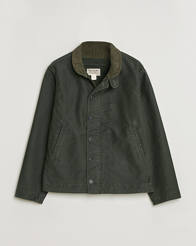 RRL Bower Deck Jacket Vintage Black – Schwarz