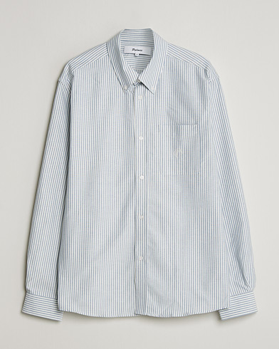 Palmes Deuce Oxford Shirt Light Blue Stripe – Blau