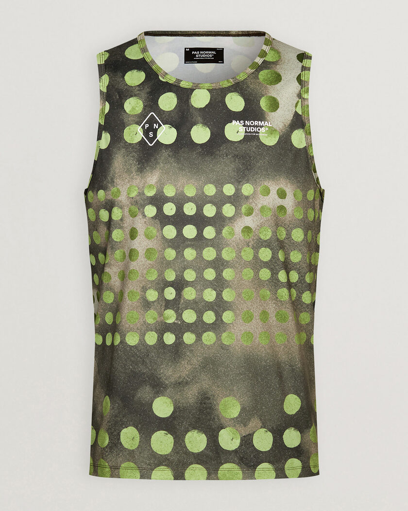 Pas Normal Studios TKO Balance Singlet Moss Green – Grün