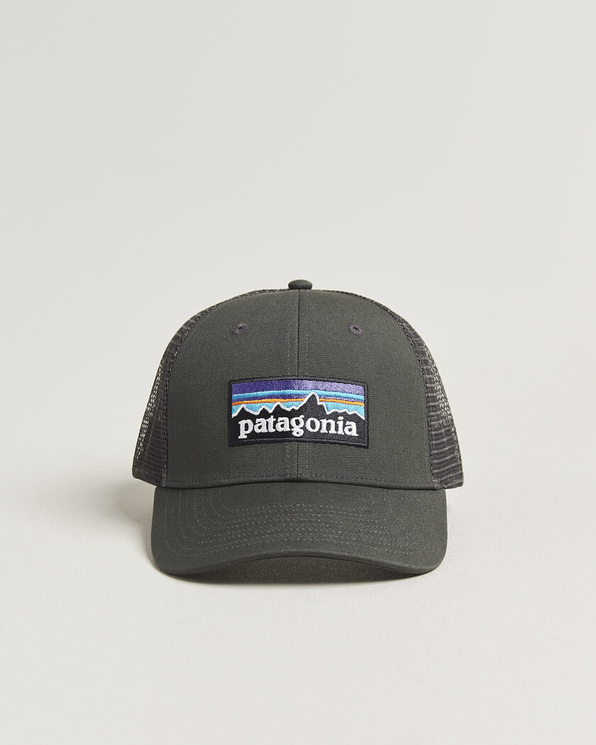 Patagonia P-6 Logo LoPro Trucker Hat Forge Grey – Grau