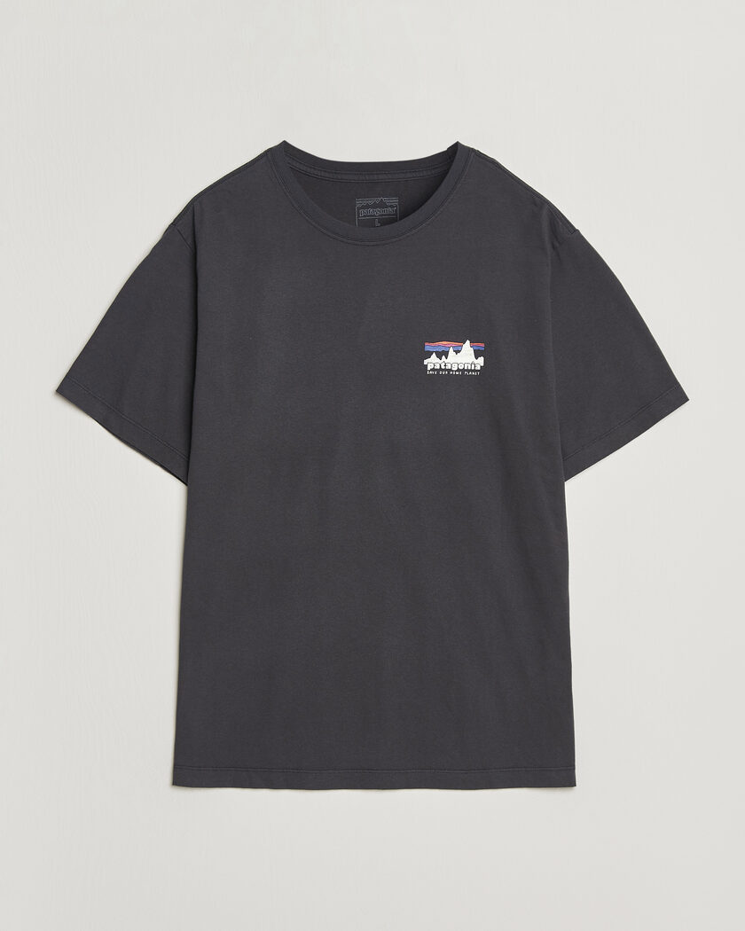 Patagonia 73 Skyline Logo T-Shirt Ink Black – Schwarz