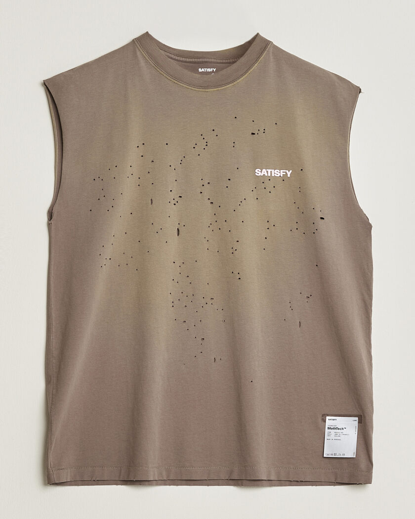 Satisfy MothTech Muscle Tee Sun Bleached Falcon – Braun