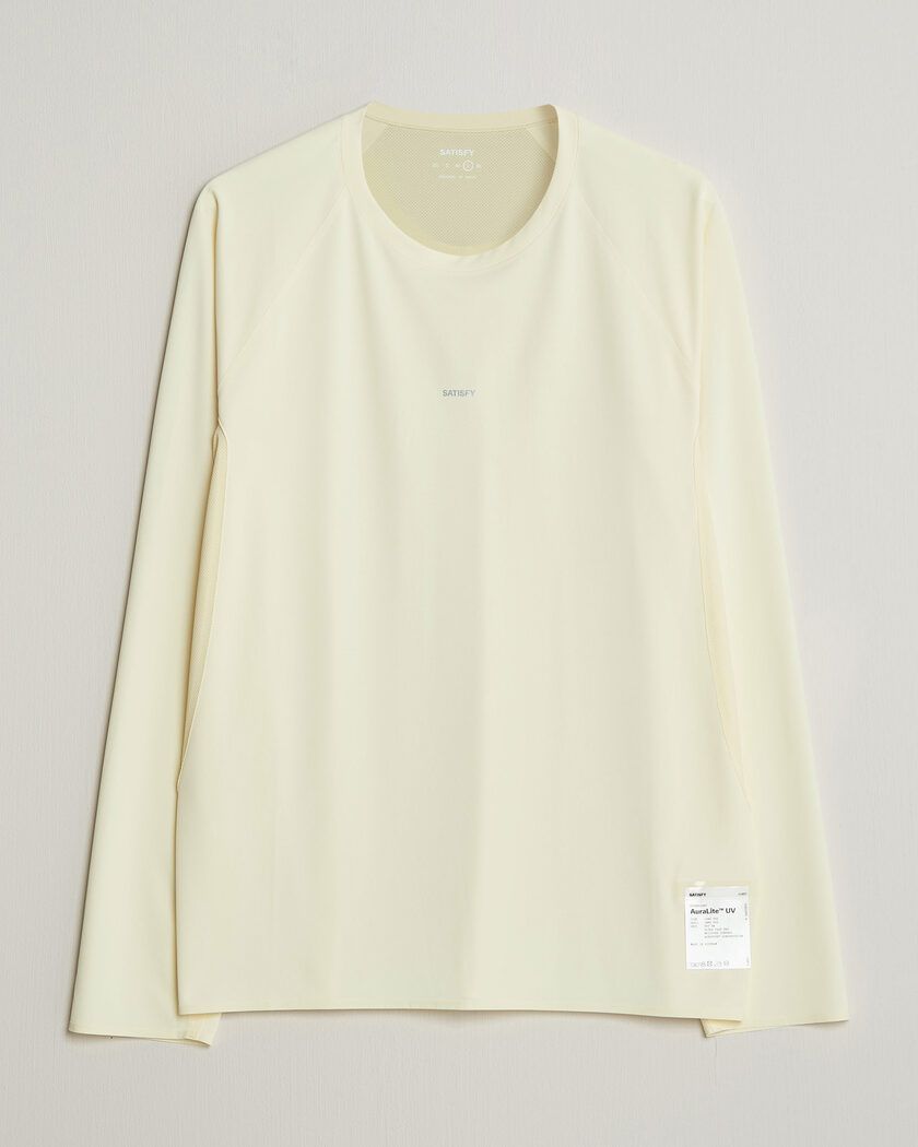 Satisfy AuraLite UV Long Sleeve T-Shirt Transparent Yellow – Gelb