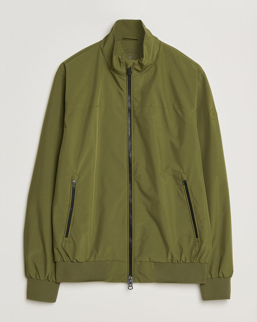 Save The Duck Finlay Nylon Harrington Jacket Dusty Olive – Grün