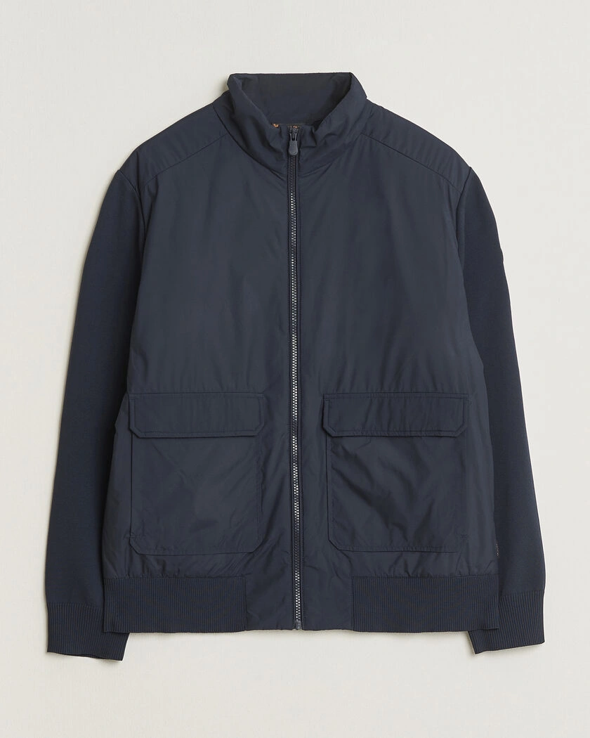 Save The Duck Alfo Hybrid Jacket Navy Blue – Blau