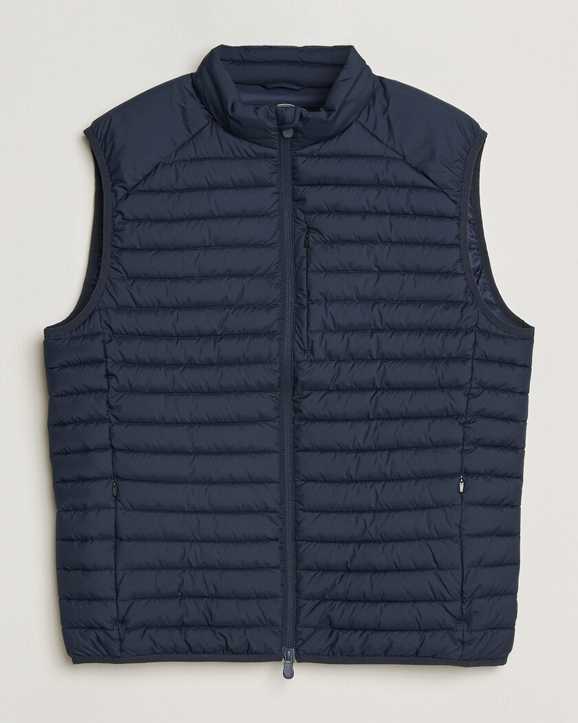 Save The Duck Dave Lightweight Padded Vest Navy Blue – Blau