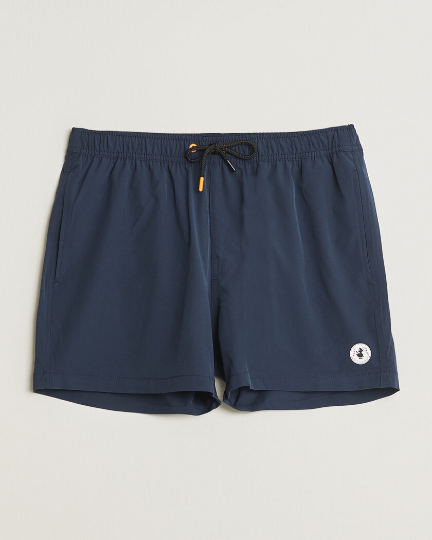 Save The Duck Plain Drawstring Swimshorts Navy – Blau
