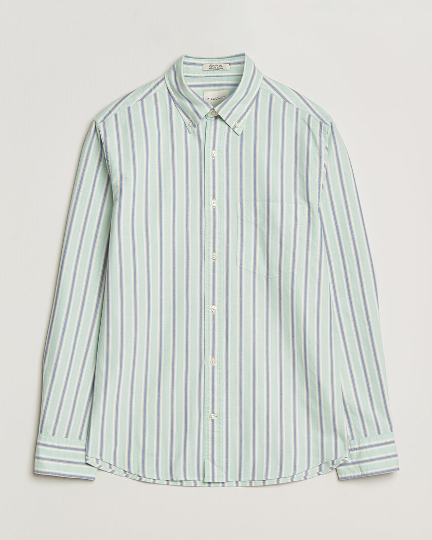 GANT Regluar Fit Archive Oxford Shirt Washed Turquoise – Grün