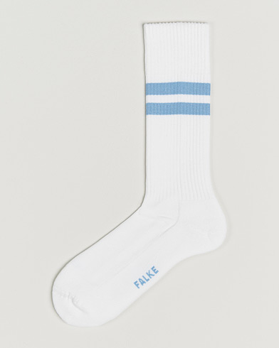 Falke Dynamic Tennis Sock White/Blue – Weiß