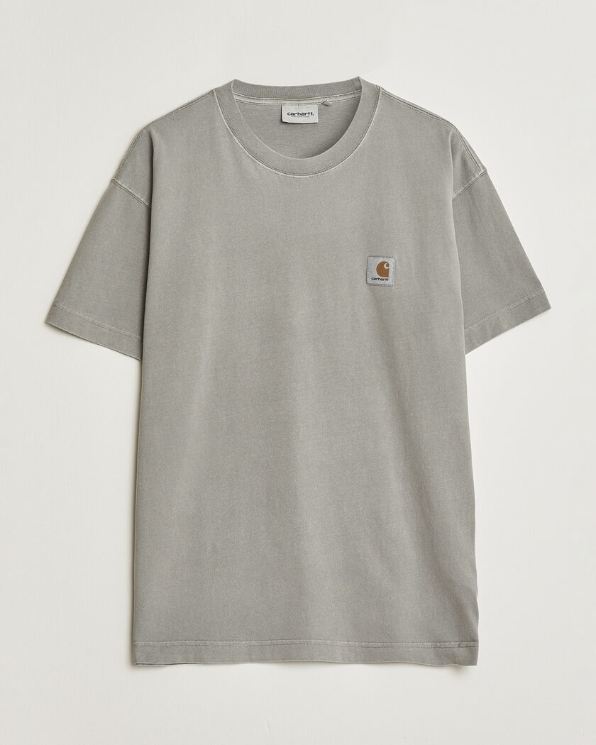 Carhartt WIP Nelson Cotton T-Shirt Yosemity – Grau