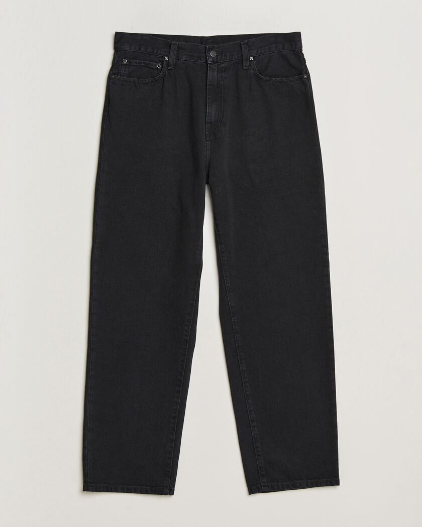  Carhartt WIP Aaron Pant Smith Denim Grey Stone Wash – Grau