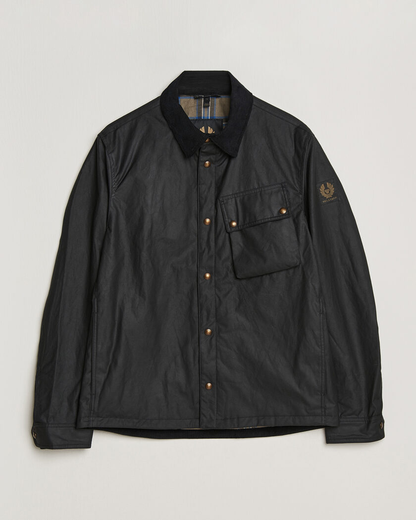 Belstaff Ground Wax Jacket Black – Schwarz