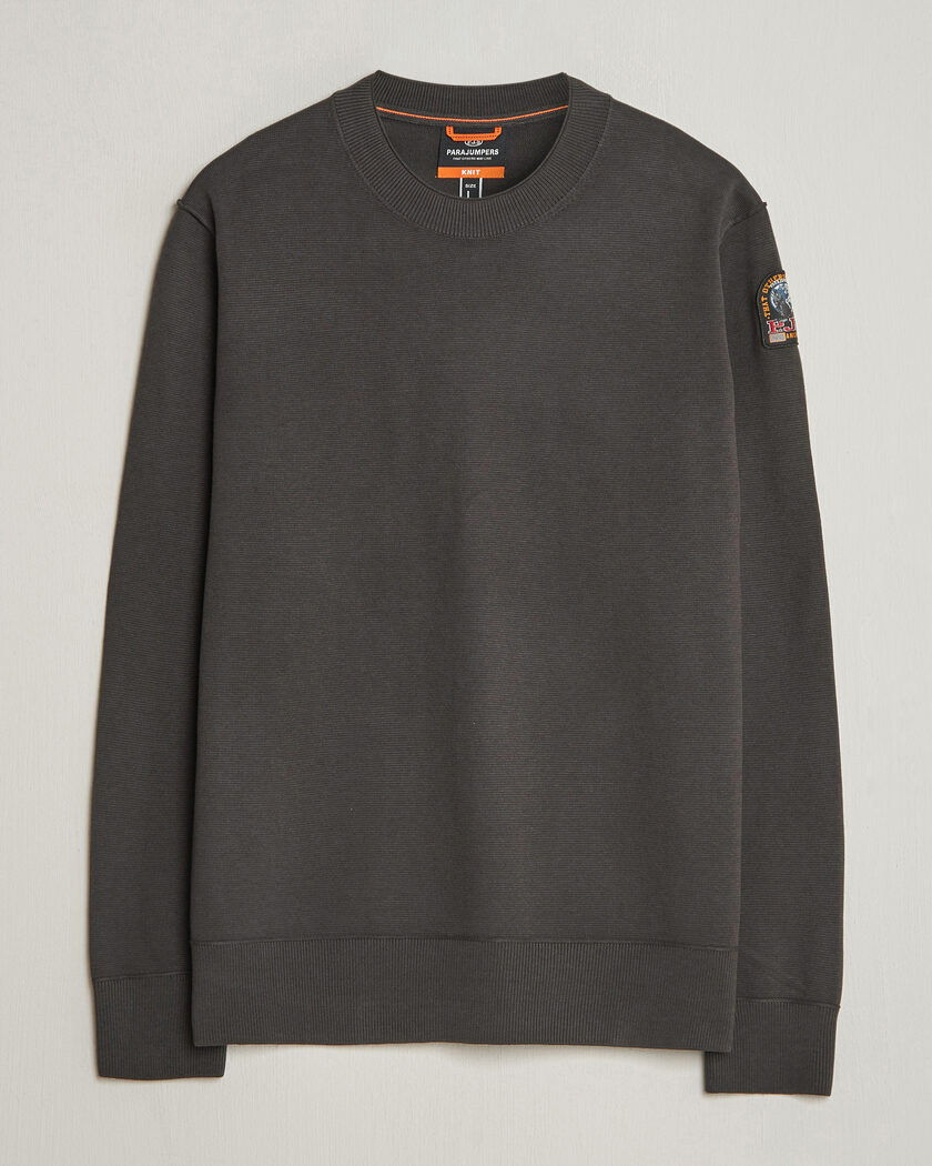 Parajumpers Basic Braw Knitted Sweater Off Black – Schwarz