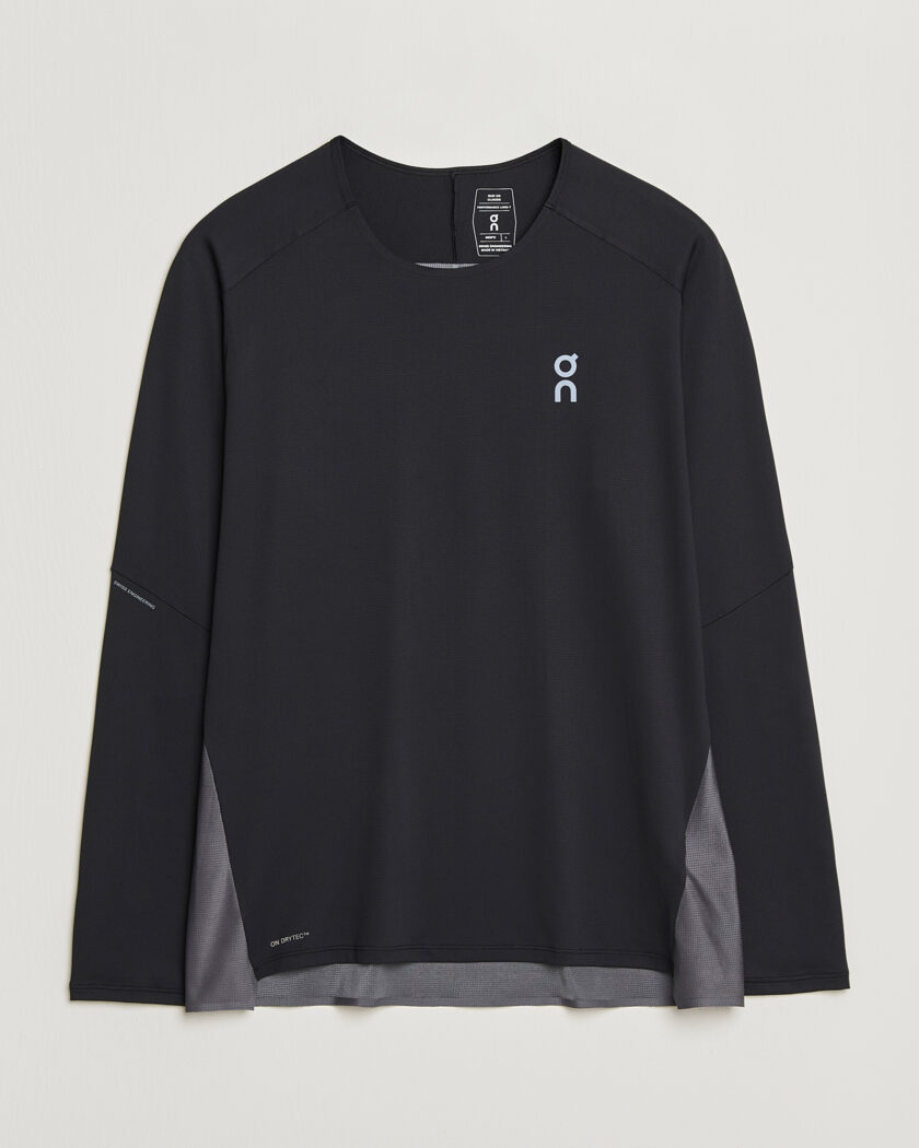 On Performance Long Sleeve T-Shirt Black – Schwarz