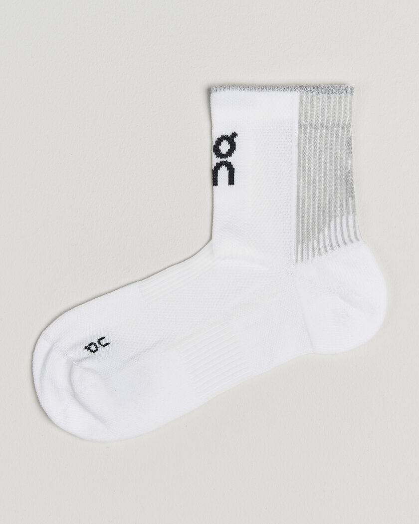 On Performance Run Sock Mid White – Weiß