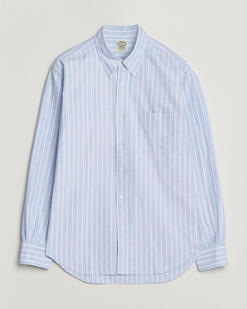 Kamakura Shirts Vintage Ivy Oxford BD Shirt Blue Blazer Stripe – Blau