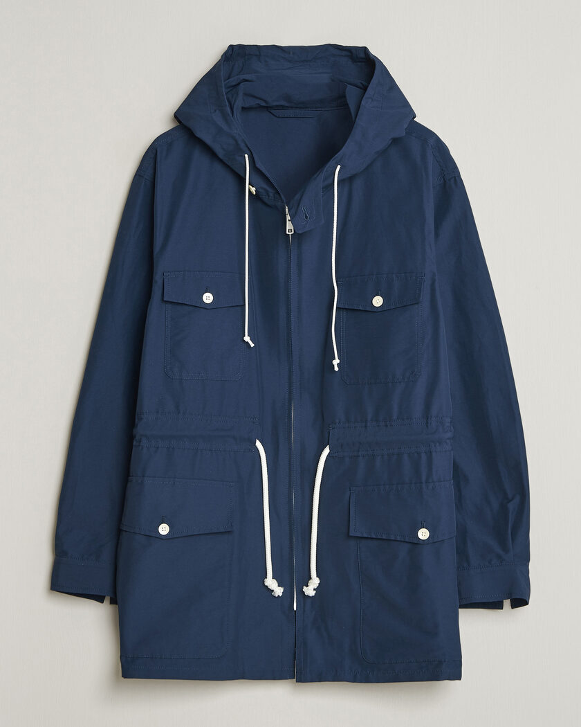 Kamakura Shirts Marine Parka Navy – Blau