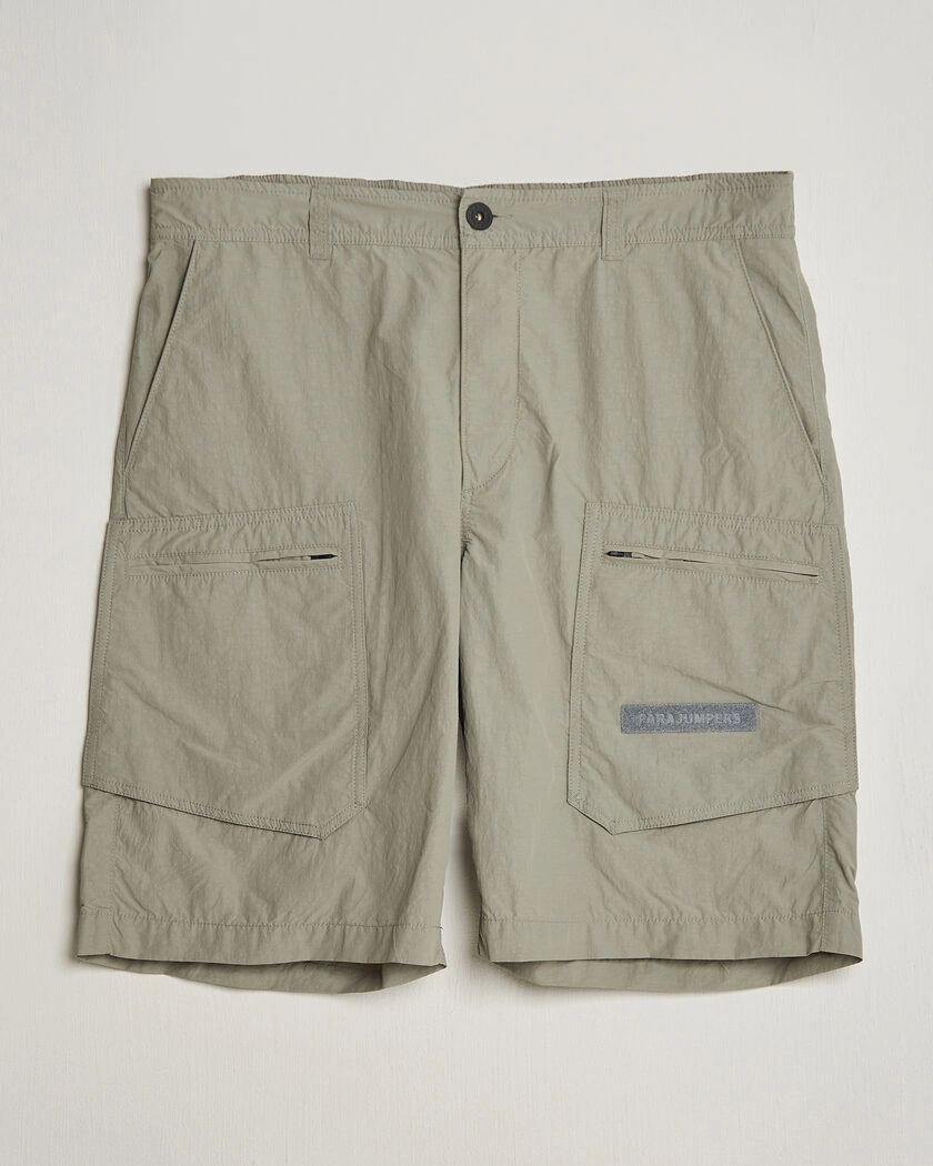 Parajumpers Lex Smash Peached Nylon Shorts Nowhere – Grün