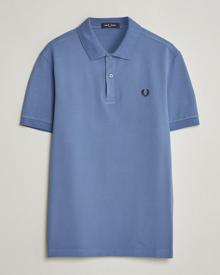 Fred Perry Plain Polo Ace Blue – Blau