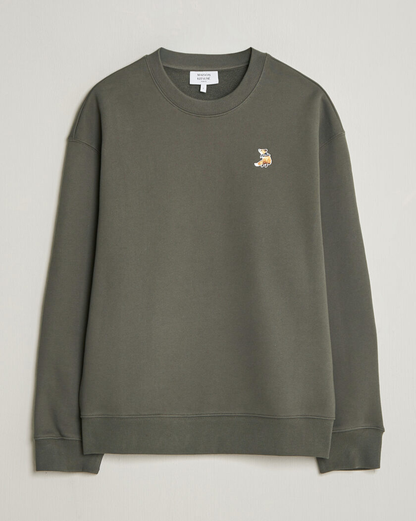 Maison Kitsuné Dreaming Fox Sweatshirt Beluga – Braun